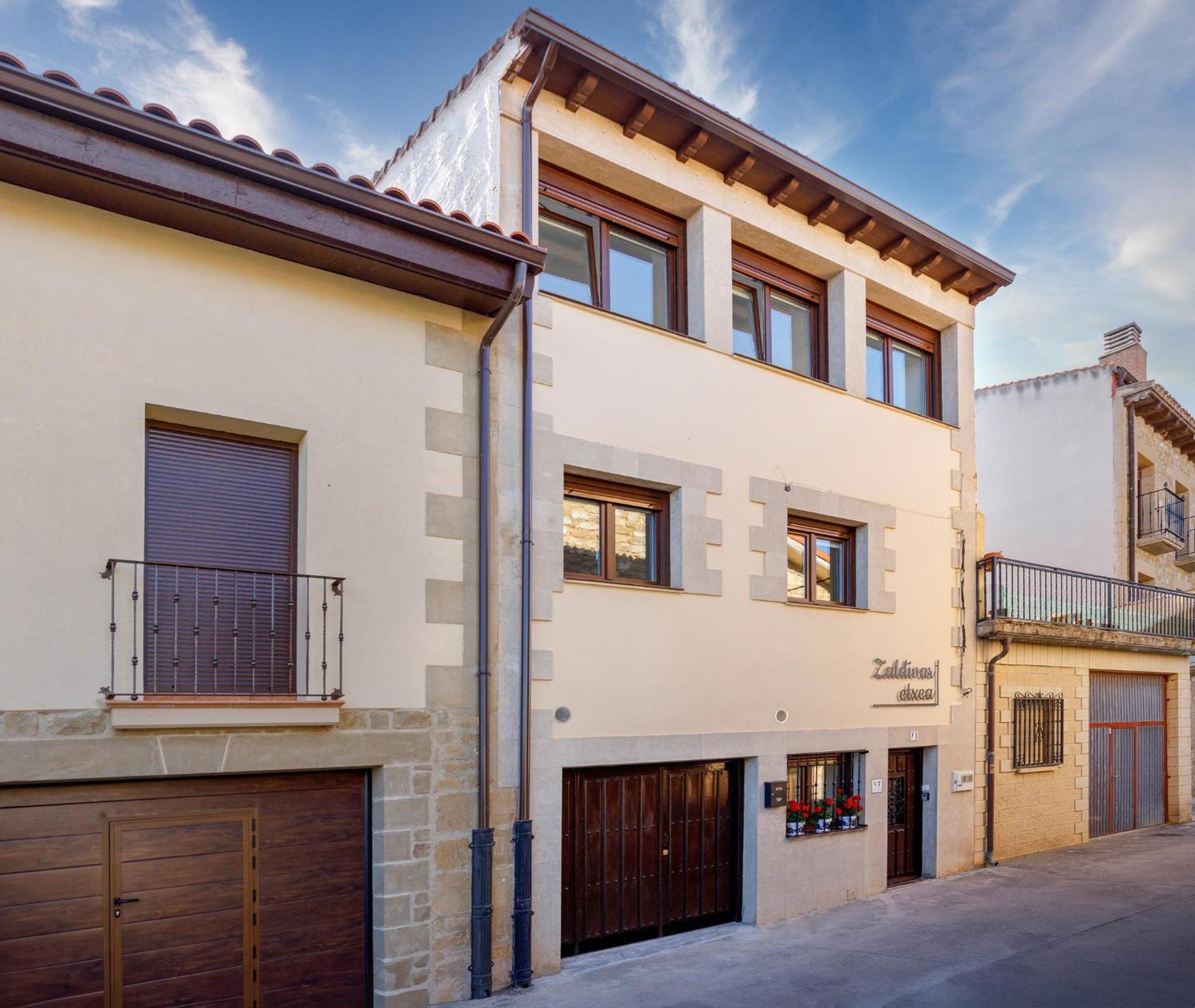 Zaldivar Etxea Leza Exterior foto